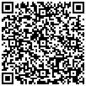 Schwarz-weißer QR-Code auf heller Fläche zur Übertragung von Informationen.
