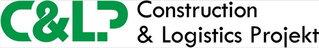Logo von C&L: Schriftzug "Construction & Logistics Projekt" in gr&uuml;ner und schwarzer Schrift auf wei&szlig;em Hintergrund.
